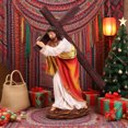 thumbnail image 1 of Christmas Nativity Ornament Religious Holy Family Festival Decorations Resin Crafts, 1 of 6