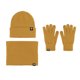 thumbnail image 1 of Conjunto de tres piezas de guantes, gorros y bufandas de punto cálidos de estilo europeo e invernal con terciopelo grueso y gorro. Bufandas, gorros y mitones para mujer., 1 of 2