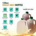thumbnail image 2 of [40 PACK] Empty Plastic Gallon Juice Bottles with Tamper Evident Caps 128 OZ - Smoothie Bottles - Ideal for Juices, Milk, Smoothies, Picnic's and even Meal Prep by EcoQuality Juice Containers, 2 of 5