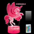 thumbnail image 7 of YSITIAN Unicorn Toys for 3 4 5 6 7 8 9 Year Old Girls Gifts, Girl Unicorn Birthday Gifts, Kids Bedside Desk Lamp Night Light for Toddles YT-7596, 7 of 7