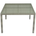 thumbnail image 2 of Modway Conduit 47" Square Outdoor Patio Wicker Rattan Table, Multiple Colors, 2 of 3