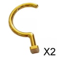 thumbnail image 1 of Gancho para taco de billar Snooker shamjiam con 2 tornillos de Montaje hierro 2 piezas, 1 of 8