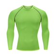 thumbnail image 1 of Tights Long-sleeved Fitness Clothes Men's Running Sports Quick-drying Compression Clothes High-elastic Top Basketball Sports Compression Clothes, 1 of 6
