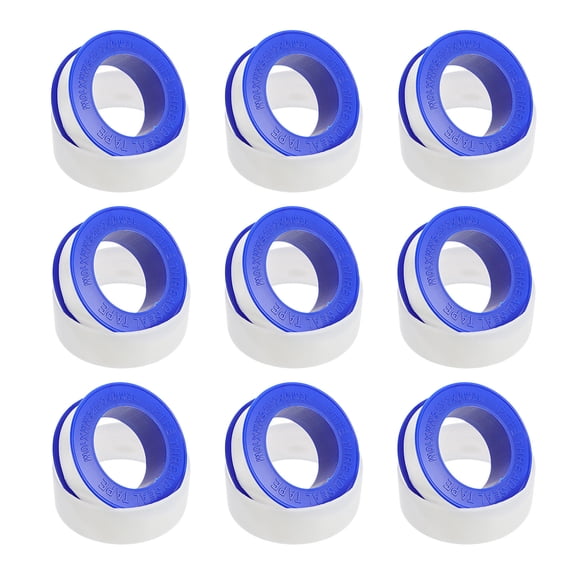 FENGGUIQU 20Pcs White PTFE Sealing Tape for Plumbing Repair, Thread Sealant Tape