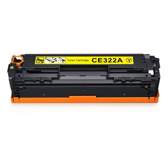 1 Pack CE322A 128A New Yellow Toner Cartridge For 128A CE322A Compatible with Color Laserjet Pro CP1525n CP1525nw CM1415fn CM1415fnw MFP