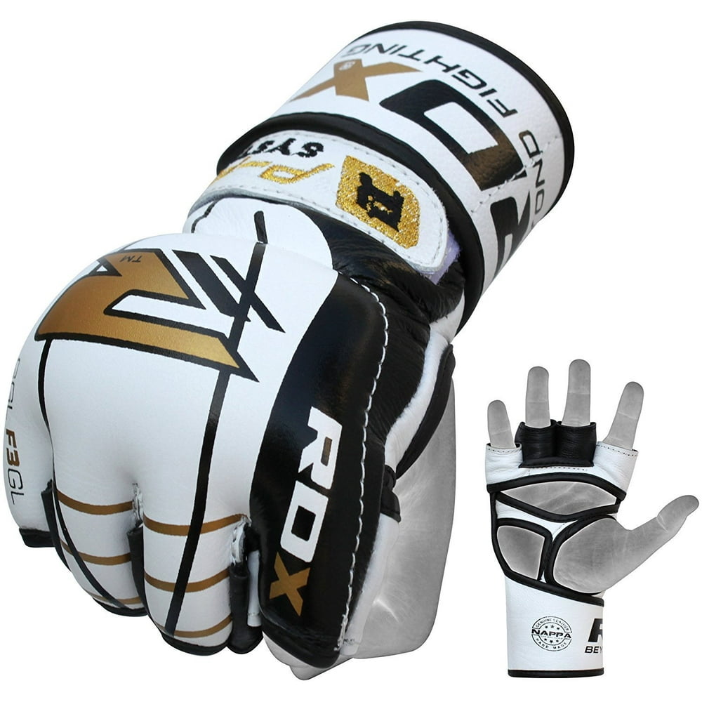RDX MMA Gloves for Grappling Martial Arts Training, Approved by SMMAF