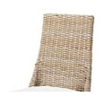 thumbnail image 4 of Baxton Studio Toby Modern Bohemian Grey Rattan 2-Piece Dining Chair Set, 4 of 7
