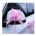 thumbnail image 4 of 100pcs Large Size 50mm Beautiful solid color Pull Bow Ribbon Gift Packing flower bow Bowknot Party Wedding Car Room Decoration, 4 of 6