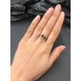 thumbnail image 2 of Garnet Ring Red Garnet Ring Natural Garnet January Birthstone Silver Ring, 2 of 6