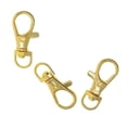 thumbnail image 3 of Rongfmy 10Pcs Small Metal Swivel Clasps Lanyard Snap Hook Clip On Clasp For Handmade Key, 3 of 7