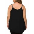 thumbnail image 2 of Homlouue Plus Size Tank Tops for Women Loose Fit Sleeveless Black Summer Tanks 2XL, 2 of 8