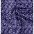 thumbnail image 1 of Soimoi Purple Velvet Fabric Tiger Animal Skin Print Fabric by Yard 60 Inch Wide, 1 of 6