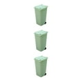 thumbnail image 2 of relayinert 1/2/3/5 Healthy And Safe Wheelie Trash Can Promoting Hygiene In Every Space Durable green 3PCS, 2 of 6
