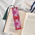 thumbnail image 4 of Kdxio Pig Print Metal Tassel Bookmarks,Perfect Gift for Art Lovers and Bookworms Metal Bookmarks for Women, 4 of 8