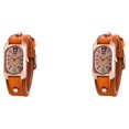 thumbnail image 1 of Jumpingount Reloj digital rectangular Novela Correa ajustable Básculas digitales transparentes Reloj de cuarzo vintage para mujer naranja naranja 2Conjunto, 1 of 6