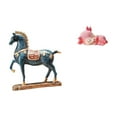 thumbnail image 1 of Figura de caballo,Figura de caballo Escultura animal coleccionable,Adorno de centro de mesa con estatua de caballo de resina,Escultura de ciervo,Estatuas de ciervos durmientes de resina,adornos, 1 of 8