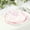 Pink, variant on Efavormart 25-Pack Paper Round Dessert Plates 7" White with Pink French Toile Pattern - Disposable Floral Salad Appetizer Plates