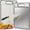304 Stainless Steel, With Textures#001, variant on Cutting Board – Titanium Cutting Board with Built-In Knife Sharpener, Double-Sided Pure Titanium & PP Kitchen Board, Non-Porous, Easy to Clean, Durable Food Prep Board, 14.4"*9.8"(A)