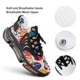 thumbnail image 4 of Rainbow Lollipop Walking Shoes for Men Woman Lightweight Tennis Fashion Elastic Sports Shoes Cushion Basketball Shoes, 4 of 7