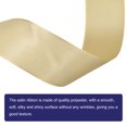 thumbnail image 3 of Uxcell Satin Ribbon, Single Face Polyester Satin Ribbon for Gift Wrapping, Crafts Gold 1 inch, 3 of 7