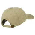 thumbnail image 4 of Celtic Circle Knot Embroidered Cotton Twill Cap - Khaki OSFM, 4 of 5