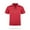 Bright Red, variant on Fjuchai Men's Women's Short Sleeve T-Shirts lapel Tops Active Athletic Tees Casual Summer Solid Color T Shirt,Size S-4XL