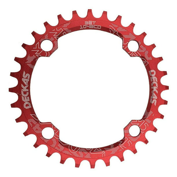 Greeniant Juego de bielas, placa de disco de dientes, piñón estrecho 104BCD, bicicletas de montaña de carretera, juego de cadenas de aleación con Type2 NO2