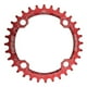 thumbnail image 5 of Greeniant Juego de bielas, placa de disco de dientes, piñón estrecho 104BCD, bicicletas de montaña de carretera, juego de cadenas de aleación con rojo y 38T 2piezas, 5 of 6