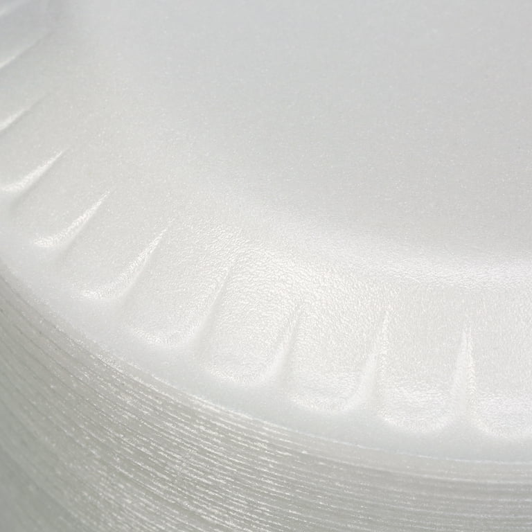 Hefty Soak Proof Tableware, Foam Plates, 8 7/8 Dia, 100/Pack