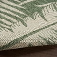 thumbnail image 5 of Pemberly Row Contemporary Home 2'x4' Fabric Green Ivory Area Rug, 5 of 6