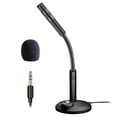 thumbnail image 1 of Mini Microphone Usb / 3.5mm Condenser Microphone For Pc Computer F12 White 3.5mm, 1 of 5