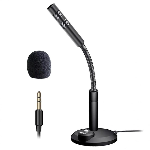 Mini Microphone Usb / 3.5mm Condenser Microphone For Pc Computer F12 White 3.5mm