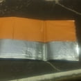 thumbnail image 3 of Outdoor First Aid Emergency Blanket Emergency Sleeping Bag Insulation Reflective Orange Aluminized Film, 3 of 5