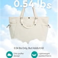 thumbnail image 5 of NCY Tote Bag for Women, 16L Unisex Lightweight Nylon Totes Purses and Handbags Large Casual Shoulder Hobo for Travel Gym | functionality, Convenient, Nylon Tote Bag, Nylon Fabric, Lightweight, 5 of 7