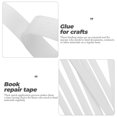 thumbnail image 3 of Dosaele 30 Pcs Rubans de Réparation pour Livres Bandes de Colle pour Reliure Bandes de Colle pour Livres Réparation de Reliure Bandes de Colle de Bureau, 3 of 6