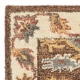 thumbnail image 4 of SAFAVIEH Antiquity Donnchad Traditional Wool Area Rug, Dark Brown/Ivory, 2' x 3', 4 of 6