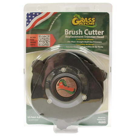 Grass Gator 4680-6 Brush Cutter Head With Metal (Best 4 Stroke Brush Cutter)