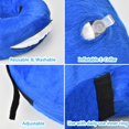 thumbnail image 3 of Protective Inflatable Collar for Dogs and Cats, Comfortable Post Operative Collar to Prevent from Touching Biting Scratching at Injuries Wounds Stitches (XL), 3 of 7