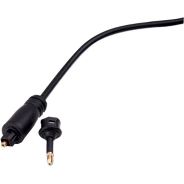 Vanco International Inc Vanco Digital TOSLINK Cable 6ft Poly Bag