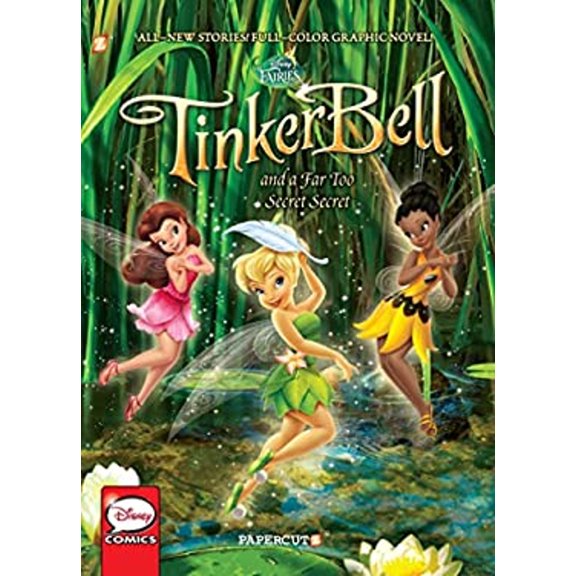 Pre-Owned Disney Fairies Graphic Novel #20 : Tinker Bell and the Not-Too-Secret Secret (Hardcover) 9781629917856