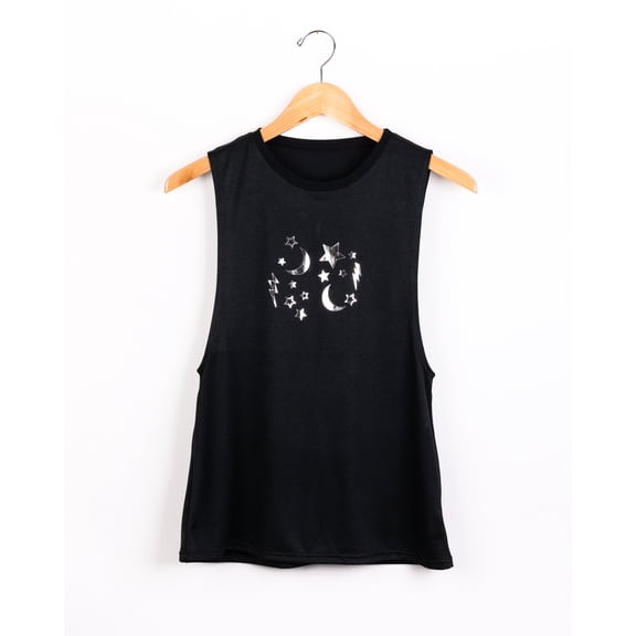 Galaxy Black Tank