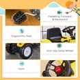 thumbnail image 4 of Yellow Ride-On Tractor with Front Loader Digger – Pedal Construction Car for Ages 3-6 – Indoor/Outdoor Play – Durable Metal & Plastic Frame – 44.9" L, 4 of 7