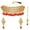 Red, variant on Indian Bridal Red Choker Necklace Earrings with Maang Tikka Ethnic Wedding Faux Kundan Jewelry Set Bollywood Jewellery for Women