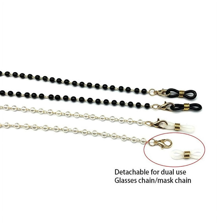 Vintage Glasses Chain Holder Non-Slip Beaded Eyeglass Chain - Main Image