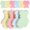 400 Sheets#21, variant on Sticky Notes, 100 Sheets 3 × 3 Inches Bear Shape Self Sticky Notes Pad, Colour Sticky Notes, Bright Colors Self-Stick Pads for Home Office Notebook(2 Packs)
