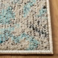 thumbnail image 6 of SAFAVIEH Madison Christabella Overdyed Striped Area Rug, Grey/Blue, 8' x 10', 6 of 9