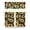 White-54, variant on Kitchen Window Curtains over Sink Retro Abstract Geometric 36 Inch 3 Pieces Set Small Window Cafe Curtains for Home Decor Rod Pocket Tier Drapes