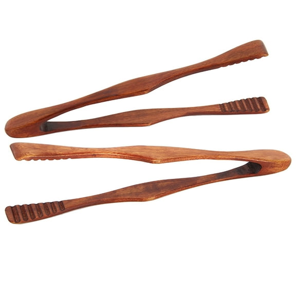 HOMEMAXS Baking Wooden Clip Tongs Kitchen Kitchen Clip Food Safe Tongs 26.50X3.00X3.50CM