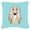 Multicolor, variant on Dog Face Checkerboard Design Fabric Decorative Pillow