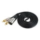 thumbnail image 3 of Cable adaptador para conector de altavoz con conector RCA doble macho a conector XLR macho 1M, 3 of 9